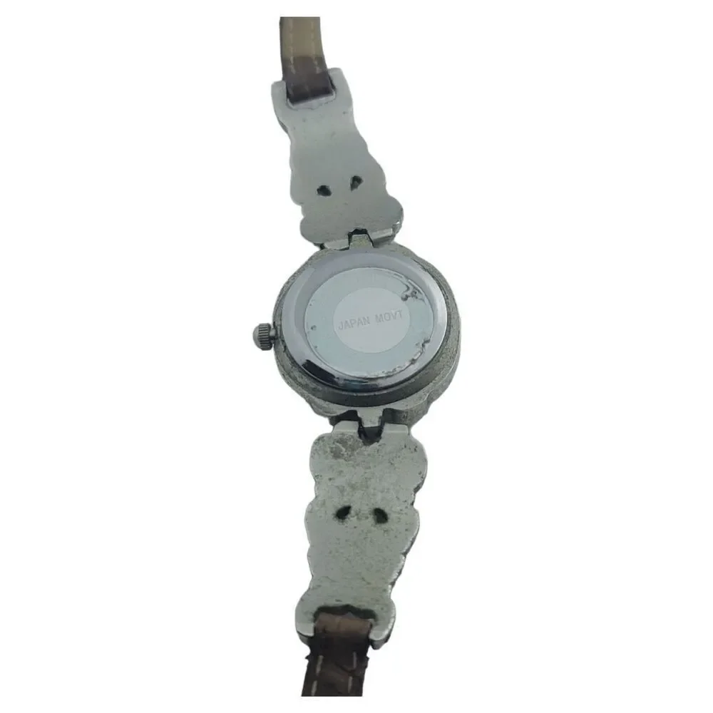 Vintage Geneva Women's Brown Buckle‎ Band Analog Watch
